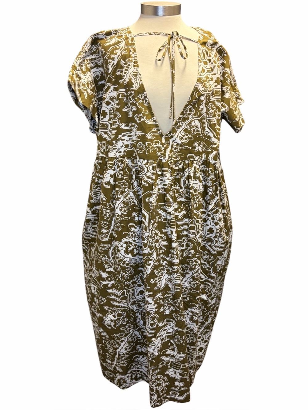 Rachel Comey Printed Oversized Midi Dress